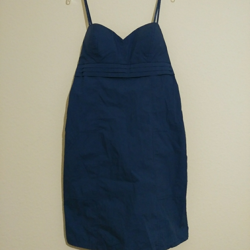 NWT Patrick Robinson Navy Blue Sundress 9